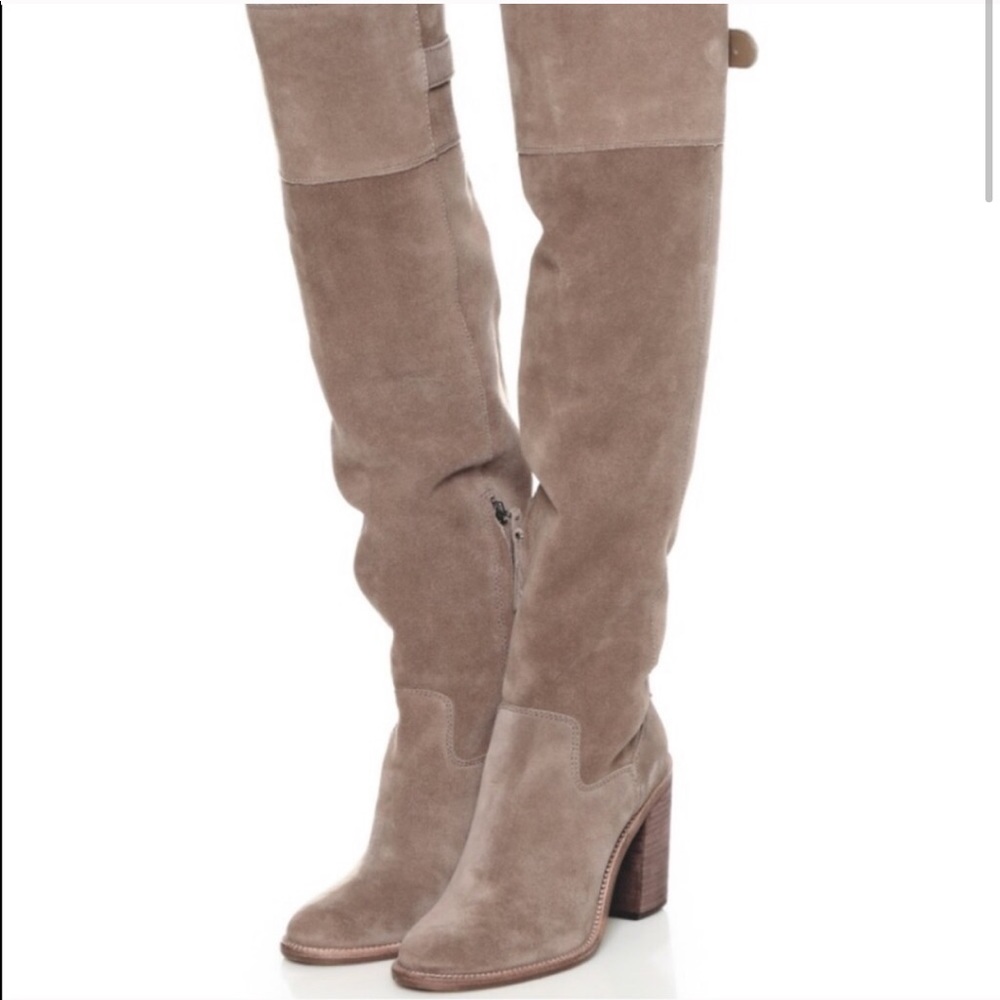 Dolce Vita Ohanna Suede Over the Knee Boots Sz 8